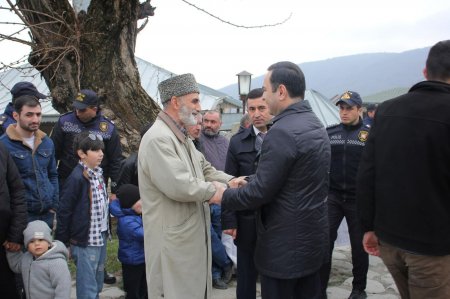 Nahid Bağırov daim şəhid ailələrinə qazilərə və İsmayıllı sakinlərinə diqqət və qayğı göstərir