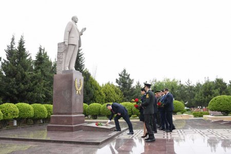 Ulu Öndər Heydər Əliyevin anadan olmasının 100 illik yubileyi Hacıqabul rayonunda təntənəli sürətdə qeyd olundu