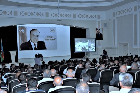 Ağsu Rayon İcra Hakimiyyətində silsilə tədbirlər davam edir