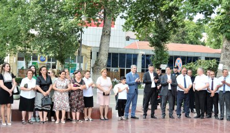 Göyçayda 15 iyun – Milli Qurtuluş Günü münasibətilə konsert proqramı təşkil edilib