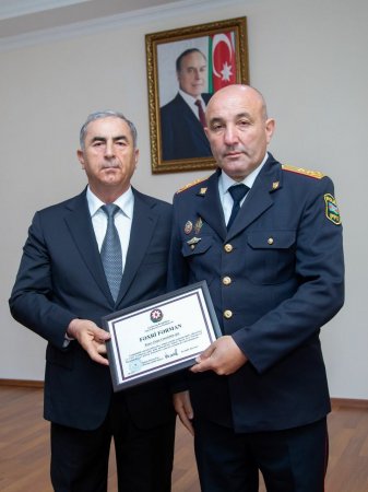 Salyan Rayon İcra Hakimiyyətində Polis işçilərinin peşə bayramı qeyd edilib