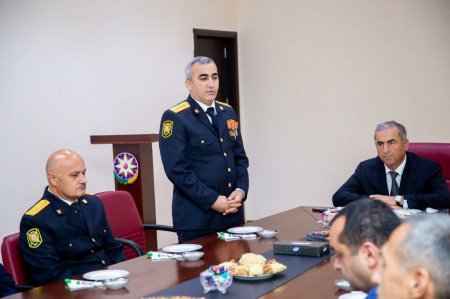 Salyan Rayon İcra Hakimiyyətində Polis işçilərinin peşə bayramı qeyd edilib