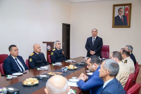 Salyan Rayon İcra Hakimiyyətində Polis işçilərinin peşə bayramı qeyd edilib