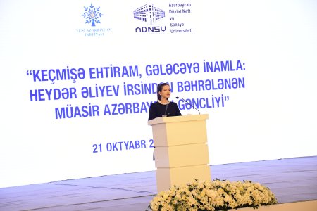 Tahir Budaqov: “Keçmişə ehtiram, gələcəyə inamla: Heydər Əliyev irsindən bəhrələnən müasir Azərbaycan gəncliyi”