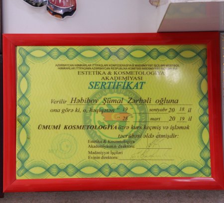 Kosmetoloq Dr. Şural Həbibov bir çox kosmetoloji prosedurları yüksək səviyyədə icra edir