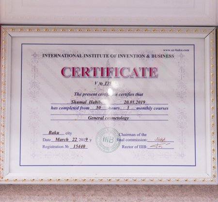 Kosmetoloq Dr. Şural Həbibov bir çox kosmetoloji prosedurları yüksək səviyyədə icra edir