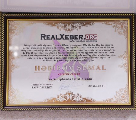 Kosmetoloq Dr. Şural Həbibov bir çox kosmetoloji prosedurları yüksək səviyyədə icra edir