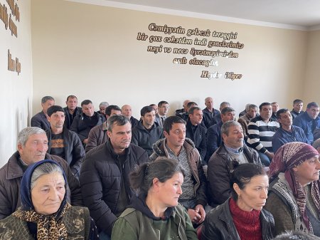 Azər Qocayev şəhid ailələrinə xüsusi diqqət göstərir